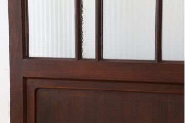 アンティーク　古い洋館の色ガラスドア(扉)1枚?