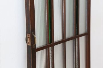 アンティーク　古い洋館の色ガラスドア(扉)1枚?