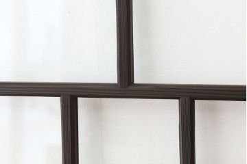 アンティーク　古いお家のシックなガラス戸　2枚セット(窓)