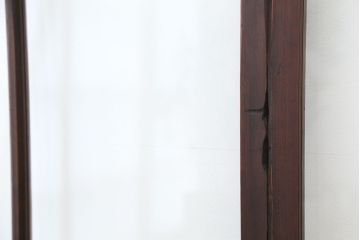 アンティーク　古いお家のシンプルな引き戸　4枚セット(ガラス戸、建具)