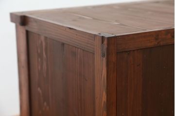 アンティーク家具　アンティーク　古い木の大振りな収納棚?