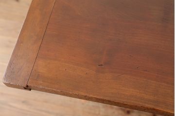 アンティーク家具　アンティーク　特大!古い洋裁店の大きなバタフライテーブル付き大きな作業台(カウンターテーブル)