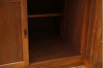 アンティーク家具　アンティーク　特大!古い洋裁店の大きなバタフライテーブル付き大きな作業台(カウンターテーブル)