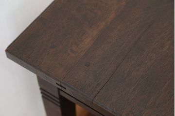 アンティーク家具　アンティーク　総楢材!古い洋館の上質なサイドテーブル