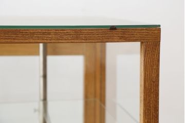 レトロ家具　アンティーク　古い駄菓子屋のレトロなガラスケース(ショーケース)