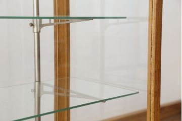 レトロ家具　アンティーク　古い駄菓子屋のレトロなガラスケース(ショーケース)