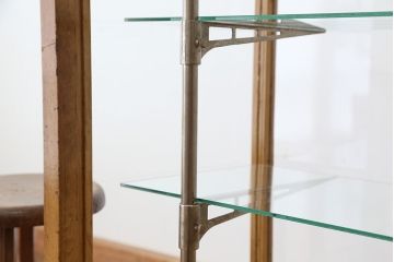 レトロ家具　アンティーク　古い駄菓子屋のレトロなガラスケース(ショーケース)