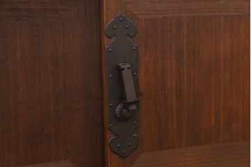 アンティーク家具　古民具・骨董　明治〜大正時代　小ぶりな関東帳場箪笥