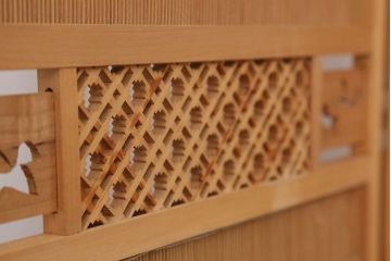 アンティーク　上品な和風衝立(パーテーション)