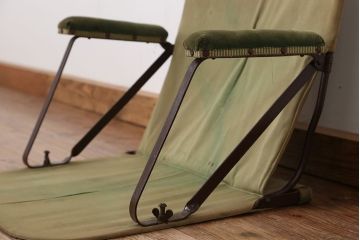 アンティーク家具　アンティーク　珍品!折り畳み式座椅子(イス)