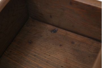 アンティーク雑貨　古民具・骨董　古い煙草盆　2個セット(銅火入、陶器火入)
