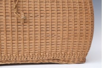 アンティーク雑貨　アンティーク　古いバスケット(かご・トランク)