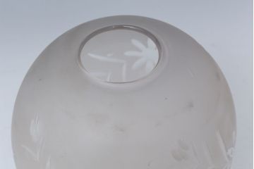 アンティーク　大正〜昭和初期!古いランプシェード(ホヤ電笠)