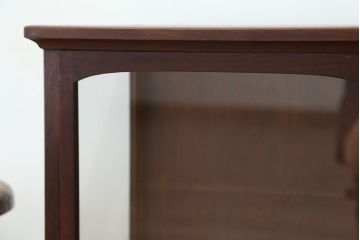レトロ家具　昭和レトロ 素敵な雰囲気!古い木の小さなガラスケース(ショーケース)