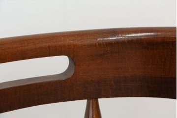 中古 飛騨産業 キツツキマーク ダイニングチェア2脚セット?