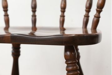 中古 飛騨産業 キツツキマーク ダイニングチェア2脚セット?