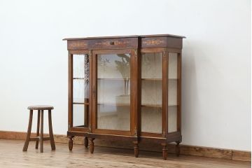 中古　イギリス製　美しいキャビネット