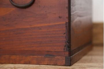 アンティーク家具　アンティーク　古い木の道具入れ(小引き出し)