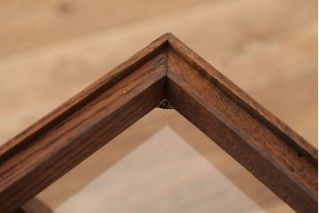 アンティーク雑貨　アンティーク　古い駄菓子屋の小さなガラスケース　3個セット(菓子箱)