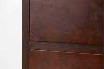 アンティーク家具　アンティーク　古い木のシンプルな8段引き出し