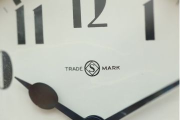アンティーク雑貨　古いセイコー大理石置時計(ゼンマイ式)