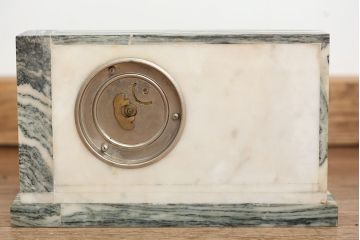アンティーク雑貨　古いセイコー大理石置時計(ゼンマイ式)