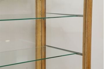 レトロ家具　昭和レトロ 古いパン屋のガラスケース(ショーケース)