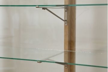 レトロ家具　昭和レトロ 古いパン屋のガラスケース(ショーケース)