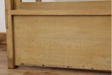 レトロ家具　昭和レトロ 古いパン屋のガラスケース(ショーケース)
