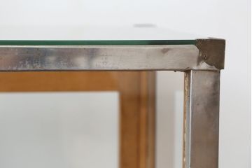 レトロ家具　アンティーク　レトロなデザイン!タバコ屋のRガラスショーケース(ガラスケース)