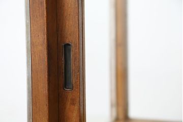 レトロ家具　アンティーク　レトロなデザイン!タバコ屋のRガラスショーケース(ガラスケース)