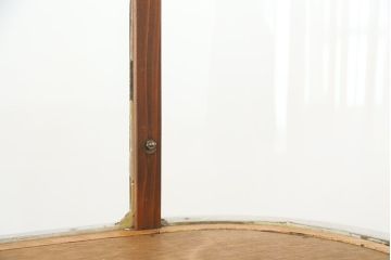 レトロ家具　アンティーク　レトロなデザイン!タバコ屋のRガラスショーケース(ガラスケース)