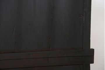 アンティーク家具　古民具・骨董　使い込まれた美しい水屋箪笥(食器棚、収納棚)