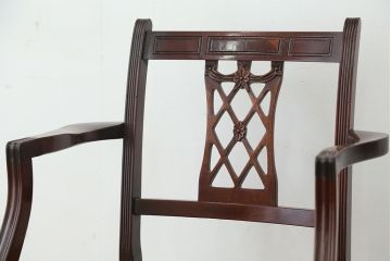 ヴィンテージ家具　イギリスビンテージ　BEVAN FUNNELL(ビヴァン)製アームチェア2脚セット(北欧ビンテージ、ダイニングチェア、椅子、イス)　