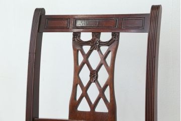 ヴィンテージ家具　イギリスビンテージ　BEVAN FUNNELL(ビヴァン)製ダイニングチェア2脚セット(1)( 北欧ビンテージ、椅子、イス、チェア)