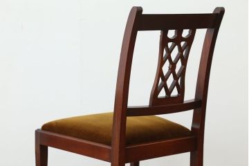 ヴィンテージ家具　イギリスビンテージ　BEVAN FUNNELL(ビヴァン)製ダイニングチェア2脚セット(1)( 北欧ビンテージ、椅子、イス、チェア)