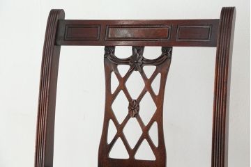 ヴィンテージ家具　イギリスビンテージ　BEVAN FUNNELL(ビヴァン)製ダイニングチェア2脚セット(2)(椅子、イス)