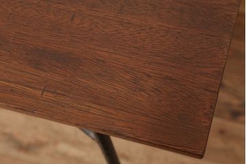 アンティーク家具　アンティーク　鉄脚テーブル(作業台・机)?