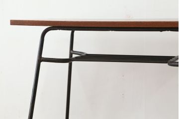 アンティーク家具　アンティーク　鉄脚テーブル(作業台・机)?