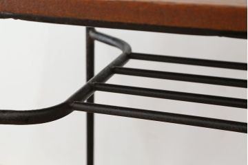 アンティーク家具　アンティーク　鉄脚テーブル(作業台・机)?