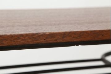 アンティーク家具　アンティーク　鉄脚テーブル(作業台・机)?
