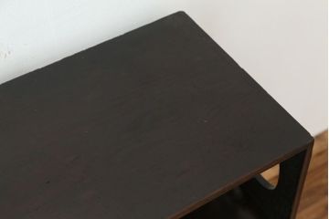 アンティーク家具　古民具・骨董　造りの良い変わり型小箪笥(茶箪笥・茶棚)