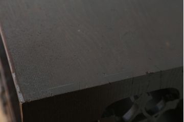 アンティーク家具　古民具・骨董　造りの良い変わり型小箪笥(茶箪笥・茶棚)