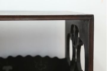 アンティーク家具　古民具・骨董　造りの良い変わり型小箪笥(茶箪笥・茶棚)
