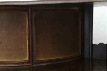 アンティーク家具　古民具・骨董　造りの良い変わり型小箪笥(茶箪笥・茶棚)