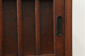 アンティーク家具　素敵なデザイン!帳場箪笥のような茶箪笥