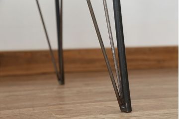 素敵なデザイン!古い雑貨屋の脚付きガラスケース(ショーケース)