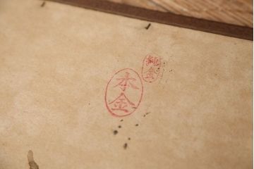 アンティーク家具　高級品!前面黒檀材の上品な小箪笥(茶箪笥・茶棚)