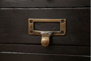 アンティーク家具　工業系　部品入れ小引き出し