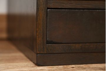 アンティーク家具　工業系　部品入れ小引き出し